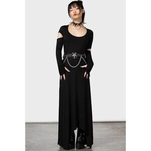 Killstar morgan le faye maxi cutout dress